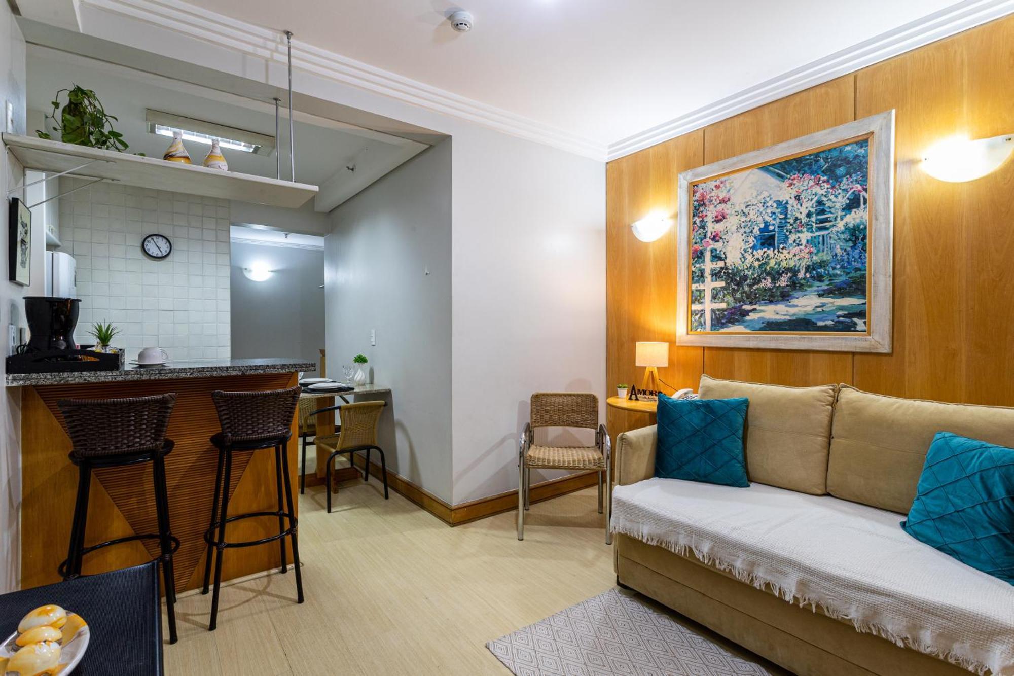 Apartment Super Comfort Flats L - Allianz Parque - Com Estacionamento *